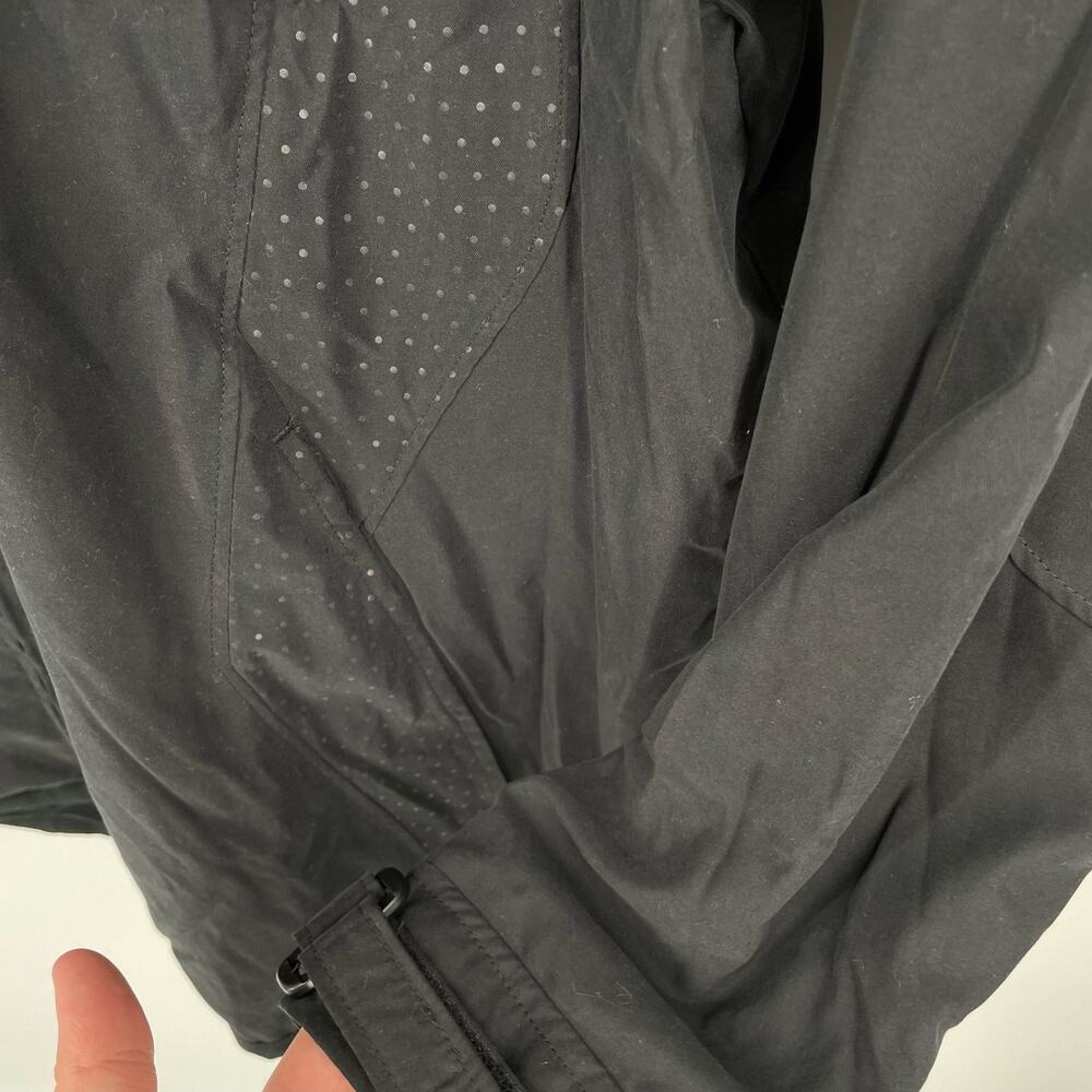 Vintage 2007 men's black nike jordan‎ air force one full zip windbreaker jacket - Picture 4 of 7